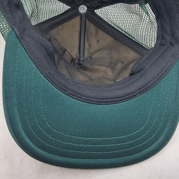 Vans Off The Wall White Green Trucker Hat Adjustable Comfort Outdoors Casual - Picture 7 of 8